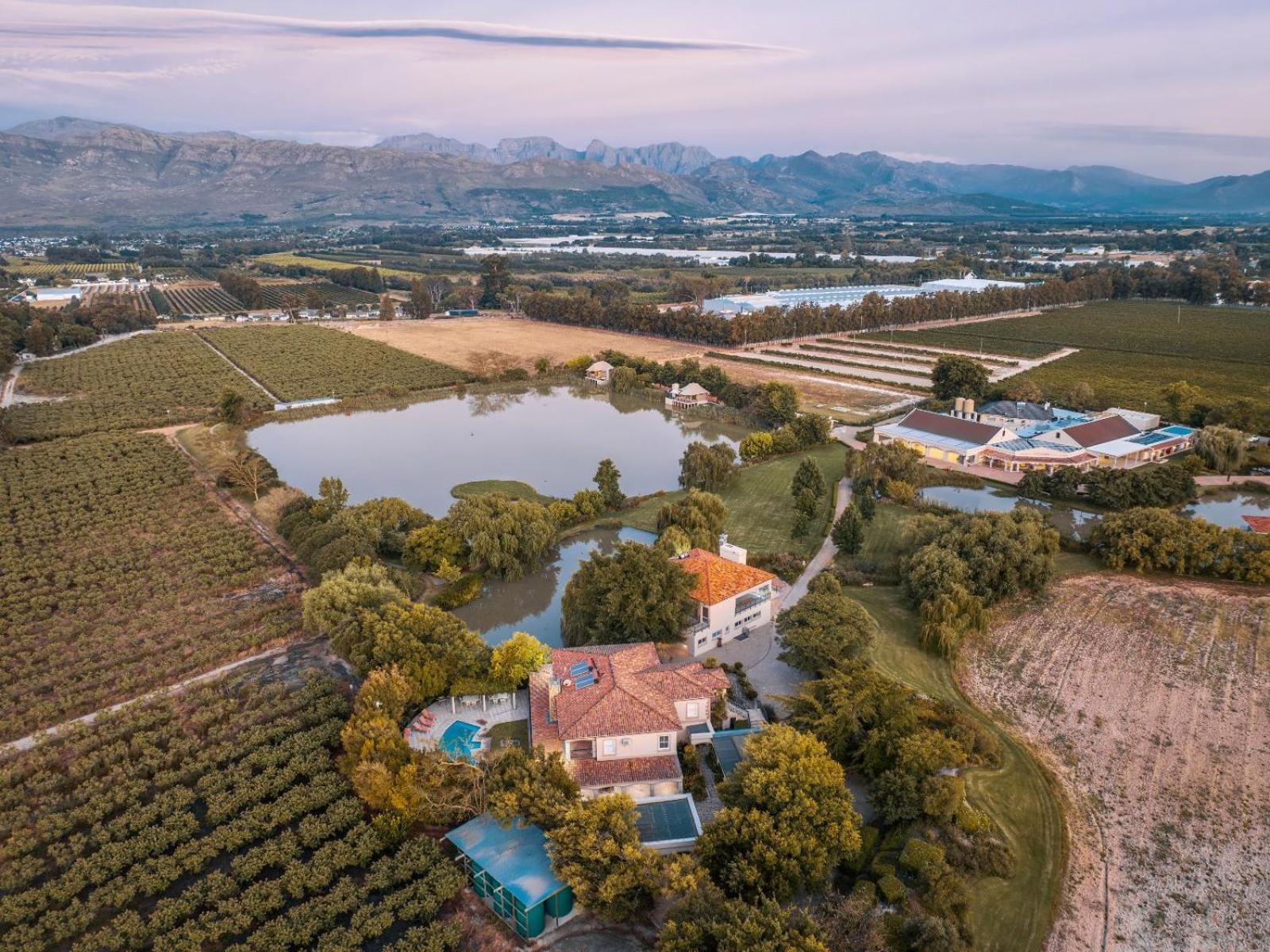 Апартаменты Dawn Mountains Farm Simondium Экстерьер фото